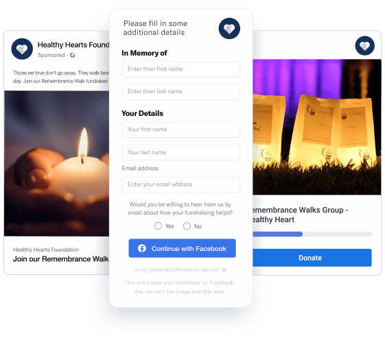 In-Memory Fundraisers In-Memory Fundraisers