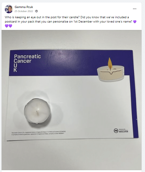 How Pancreatic Cancer UK innovated with In-Memory fundraising on Facebook - blog image 1