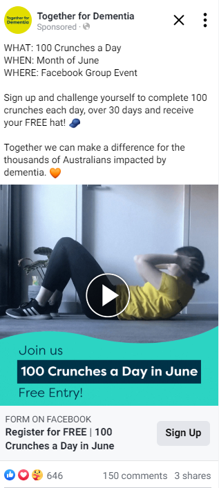 Winner-Ad  - Dementia Australia success story