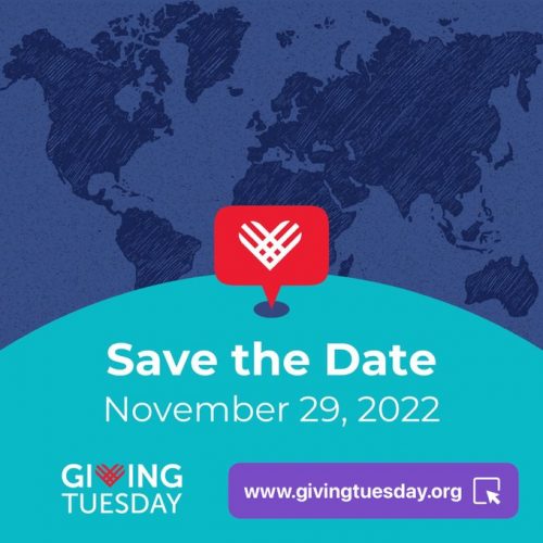 Giving Tuesday 2022 Save the Date